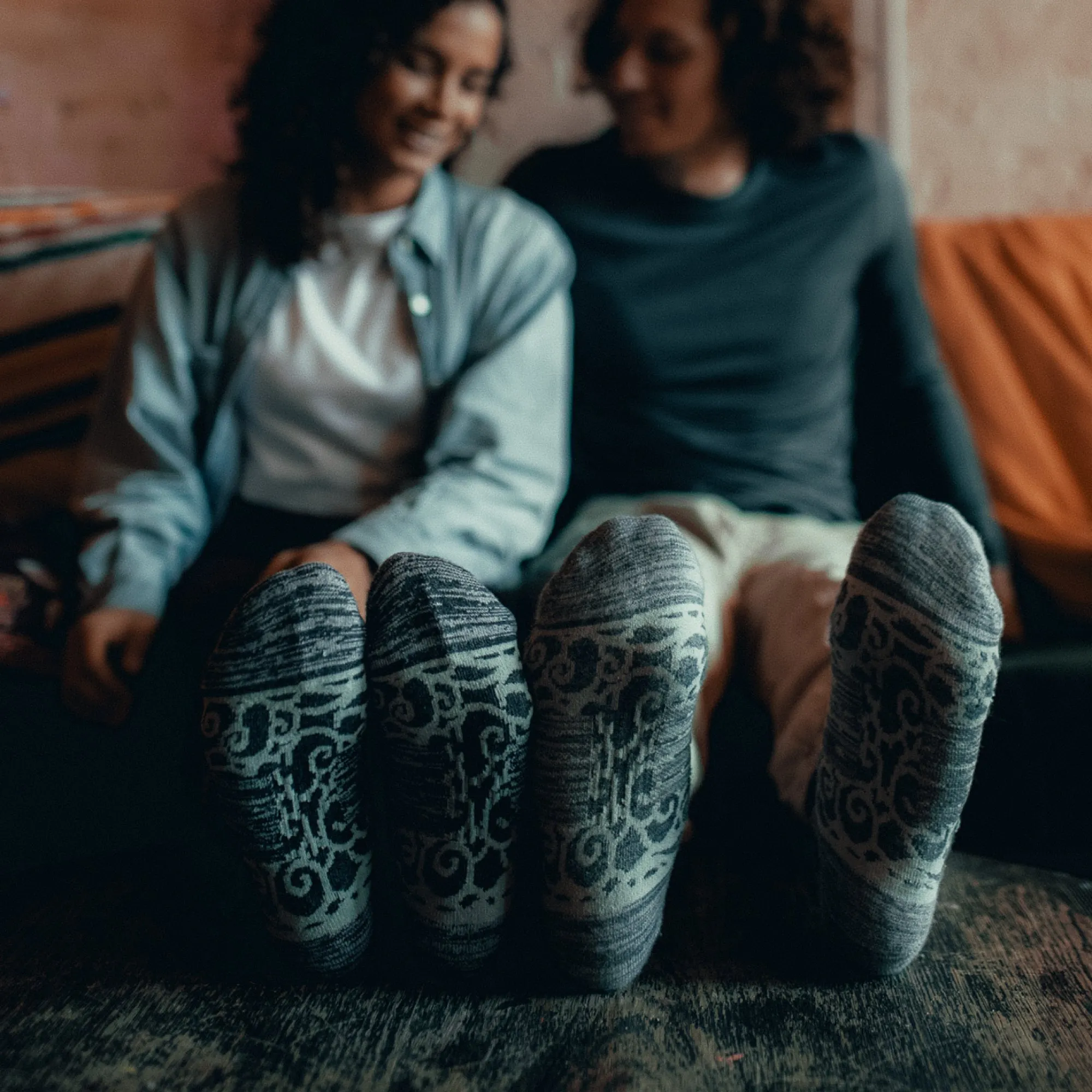 Merino Wool Cloud Crew Socks 1-Pair