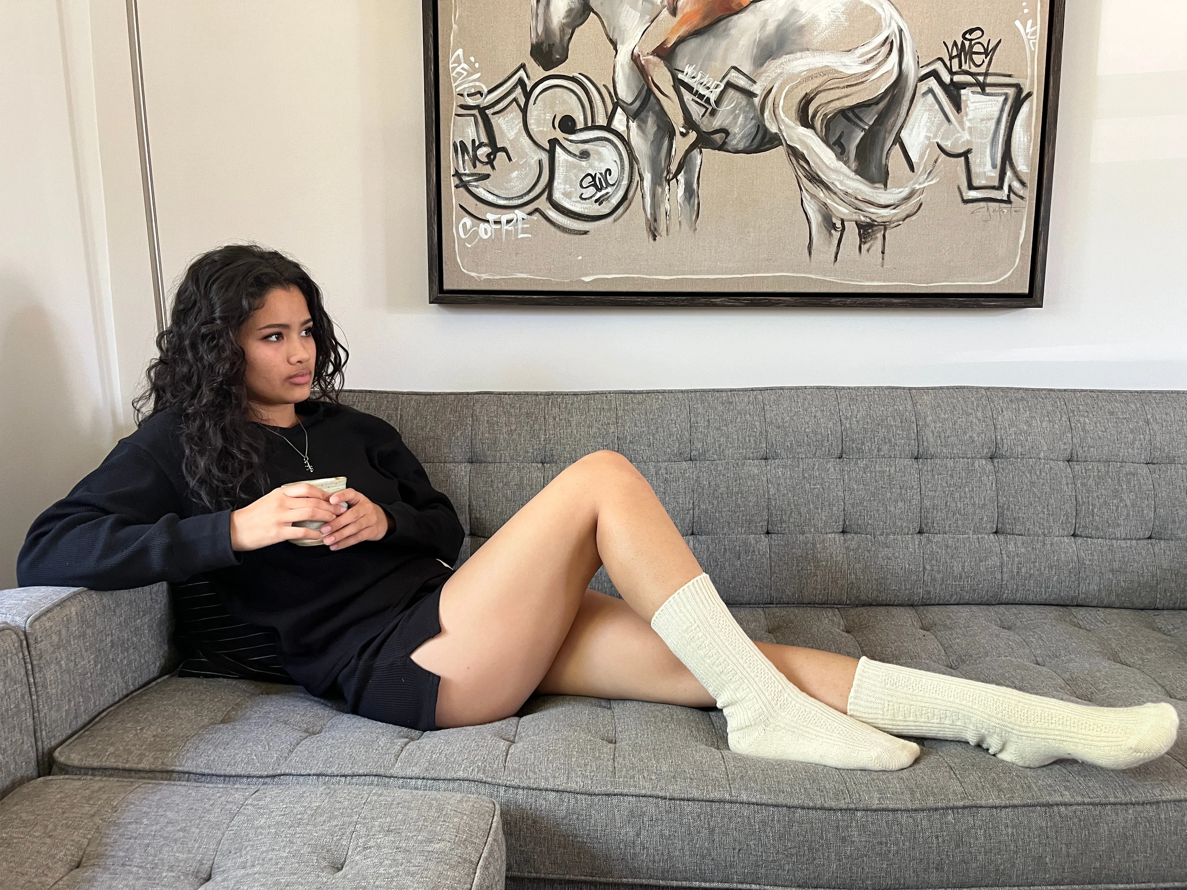 Merino Wool Crew Socks (Women's Size)