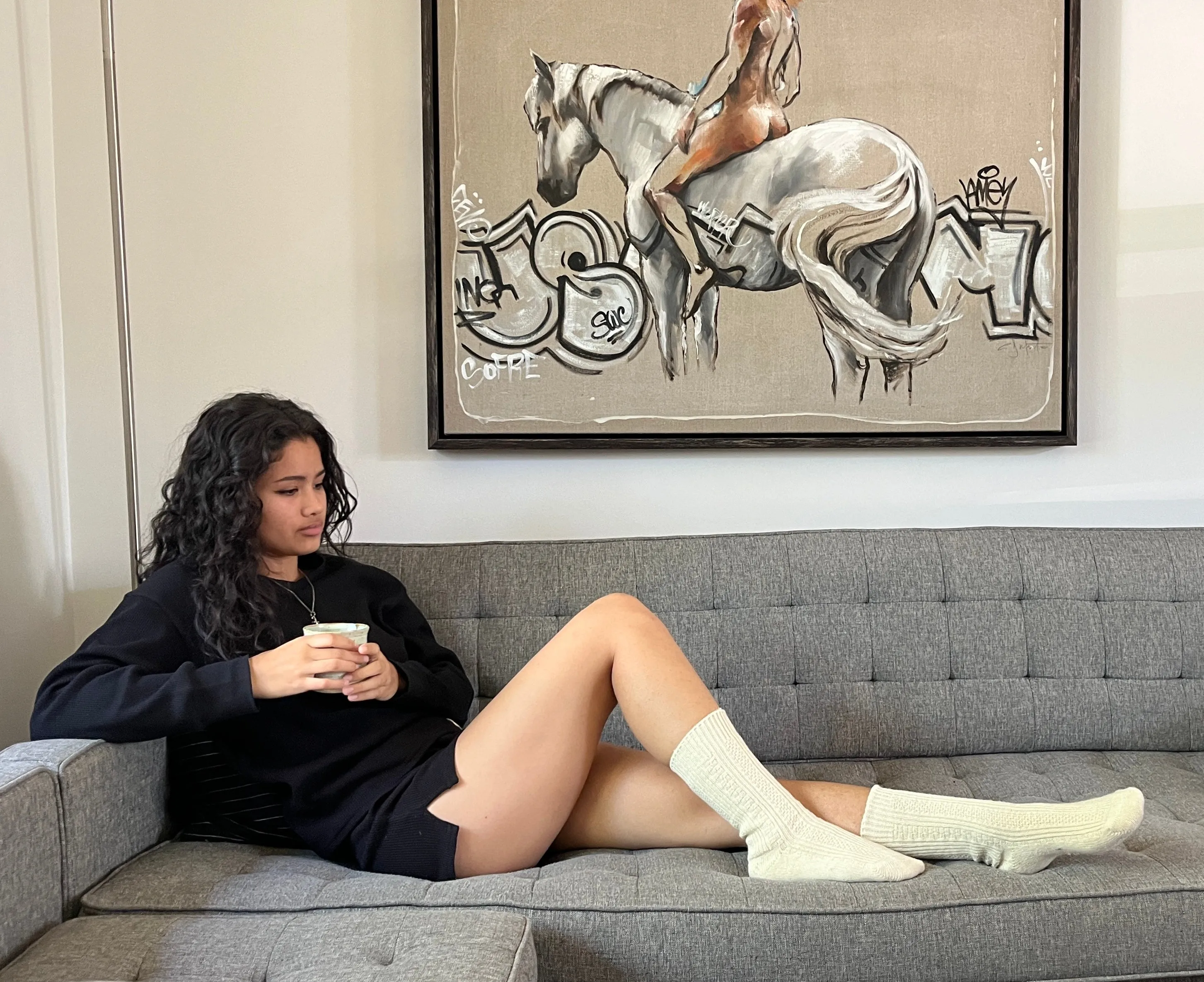 Merino Wool Crew Socks (Women's Size)