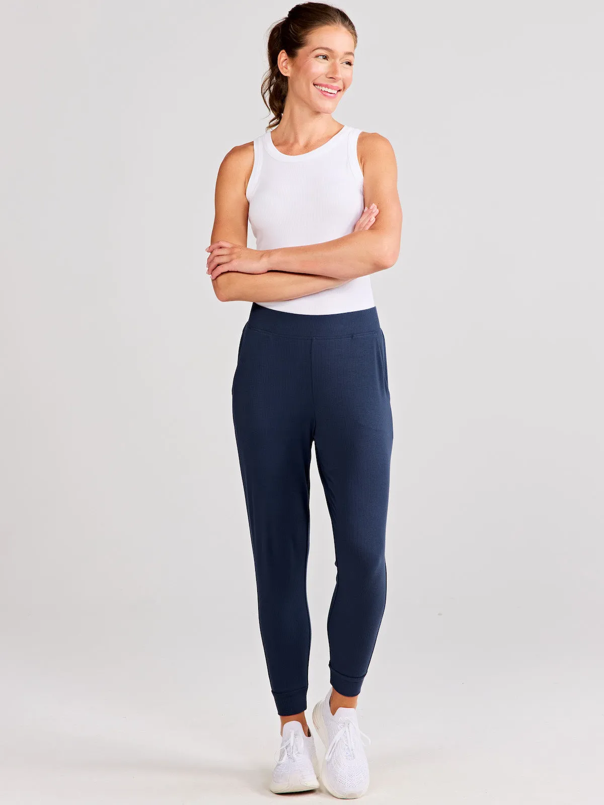 MicroLuxe Rib Jogger