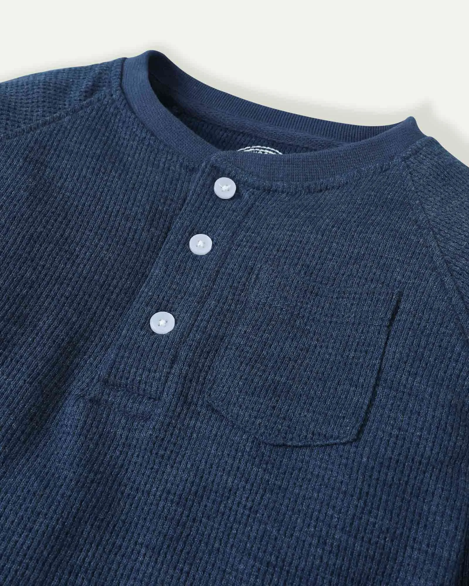 Midnight Blue Henley