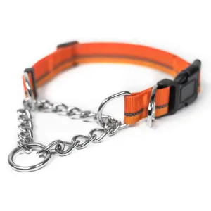 Mighty Paw Reflective Martingale Chain Cinch Collar