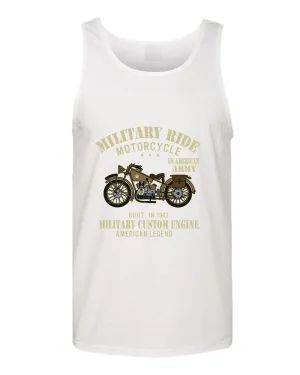 Military custom engine American legend tank top