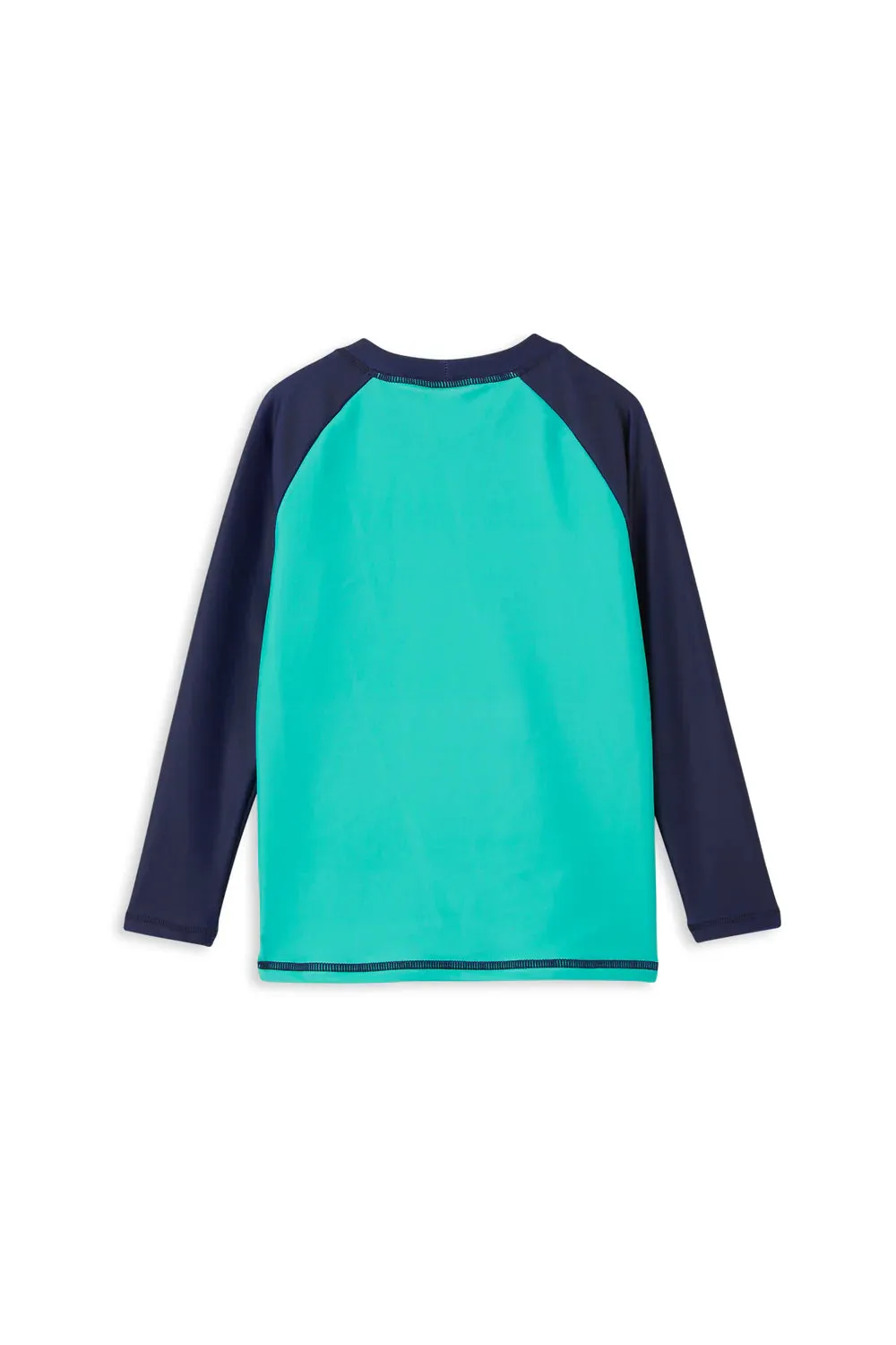 Milky | Green Panel Rash Vest | Sizes 2-7