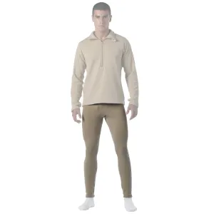 MilSpec ECWCS Gen III Midweight Military Underwear Bottom Level II Desert Sand