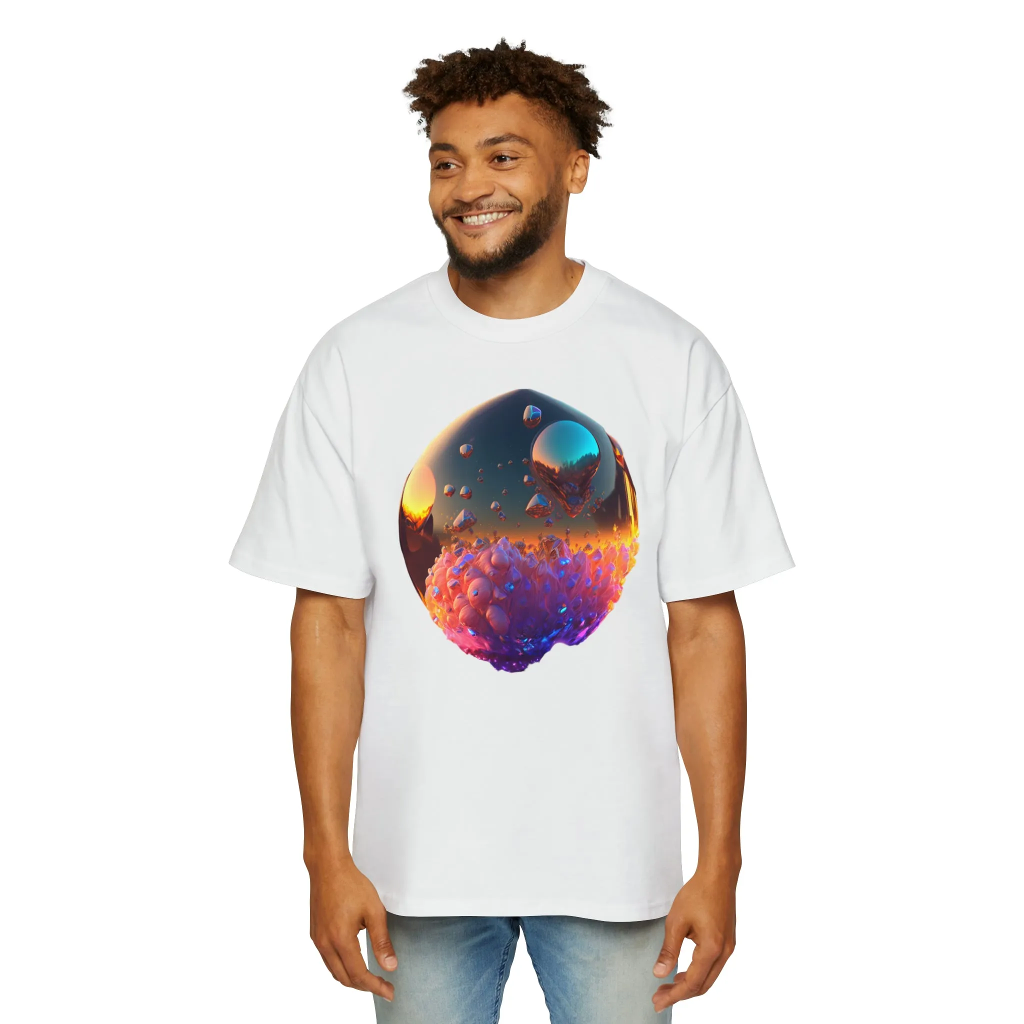 Molecule Men's Heavy Oversized Tee