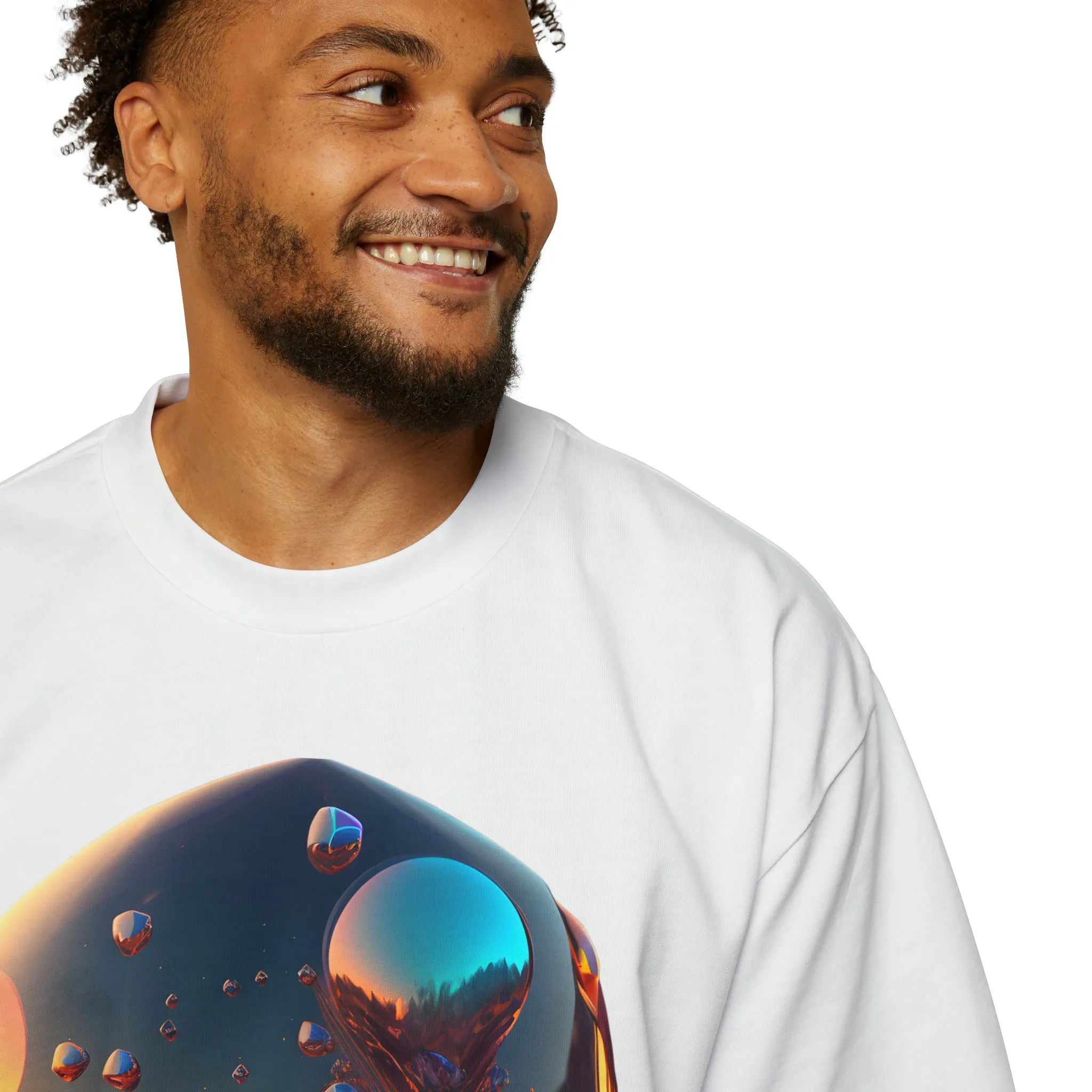 Molecule Men's Heavy Oversized Tee