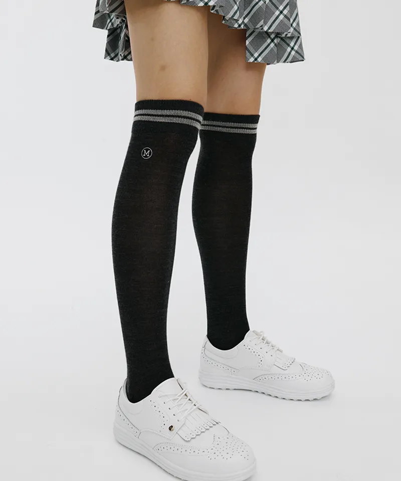 Monday Flow Women's Soft Wool Knee Socks