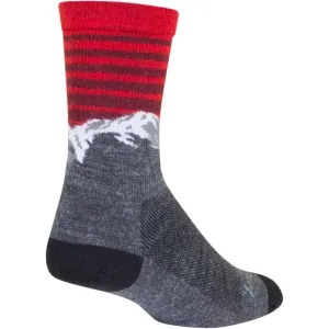 Mountain-Gray Wool Socks | Camp Series