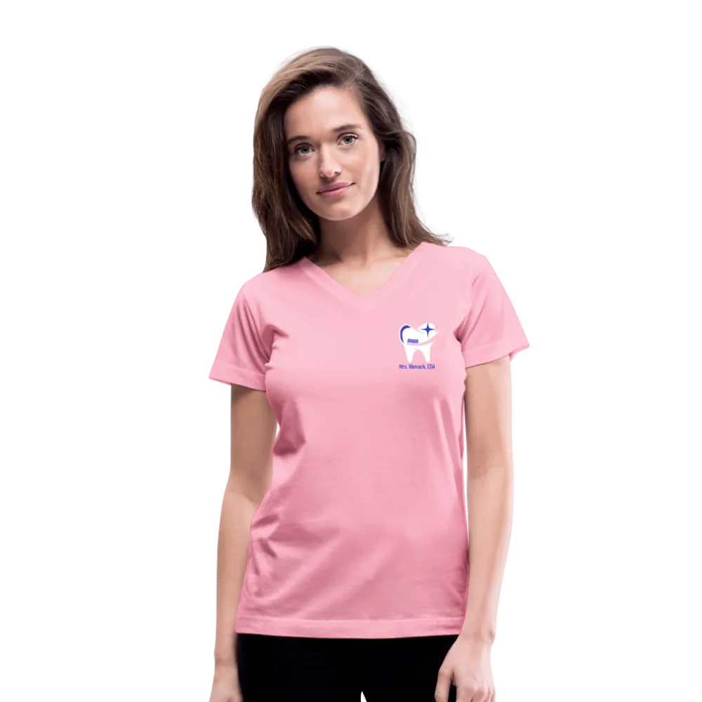 Mrs Womack CDA Women's V-Neck T-Shirt