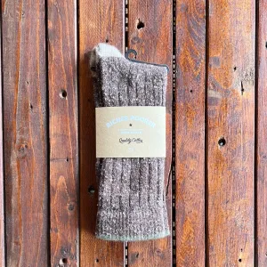 MUW-TRHD02 Richer Poorer Trailhead Wool Brown Socks