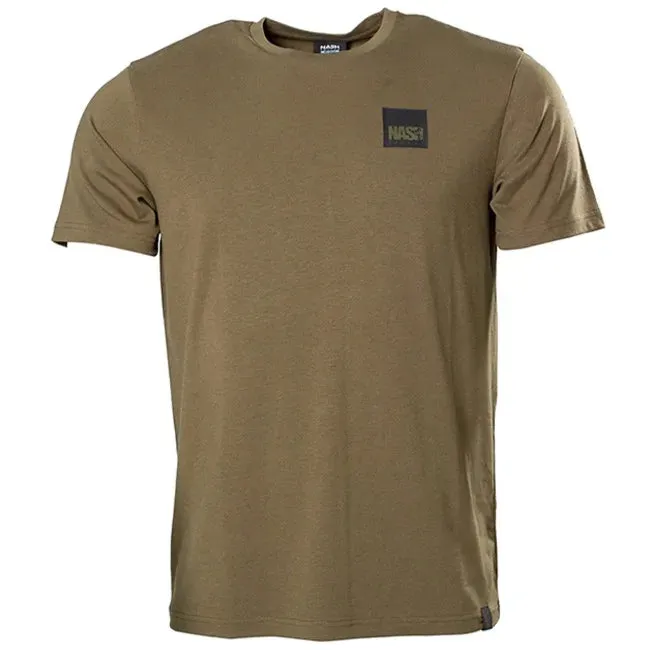NASH Make It Happen T Shirt Box Logo Green