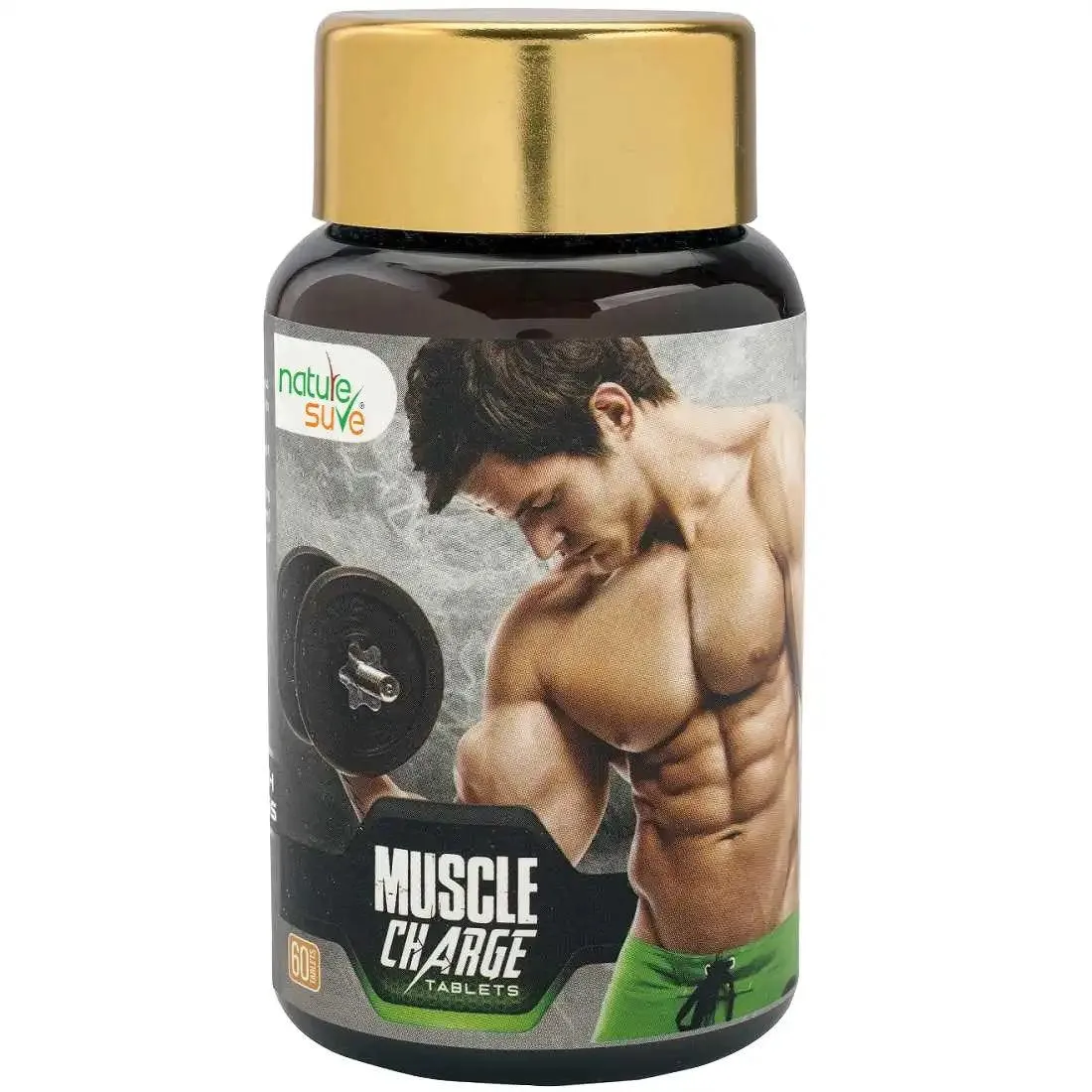 Nature Sure Muscle Charge Tablets For Faster Muscle Recovery and Protein Absorption