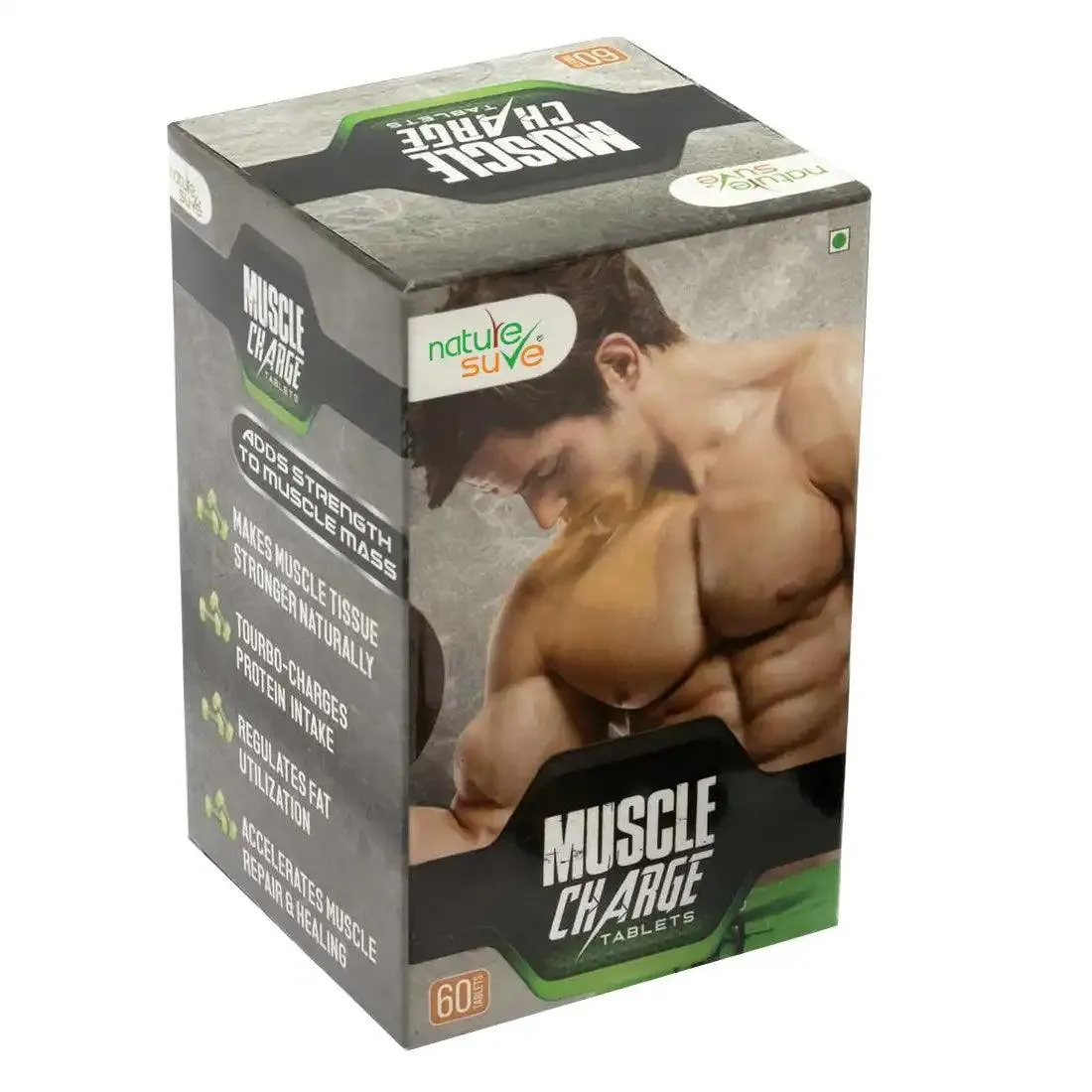 Nature Sure Muscle Charge Tablets For Faster Muscle Recovery and Protein Absorption