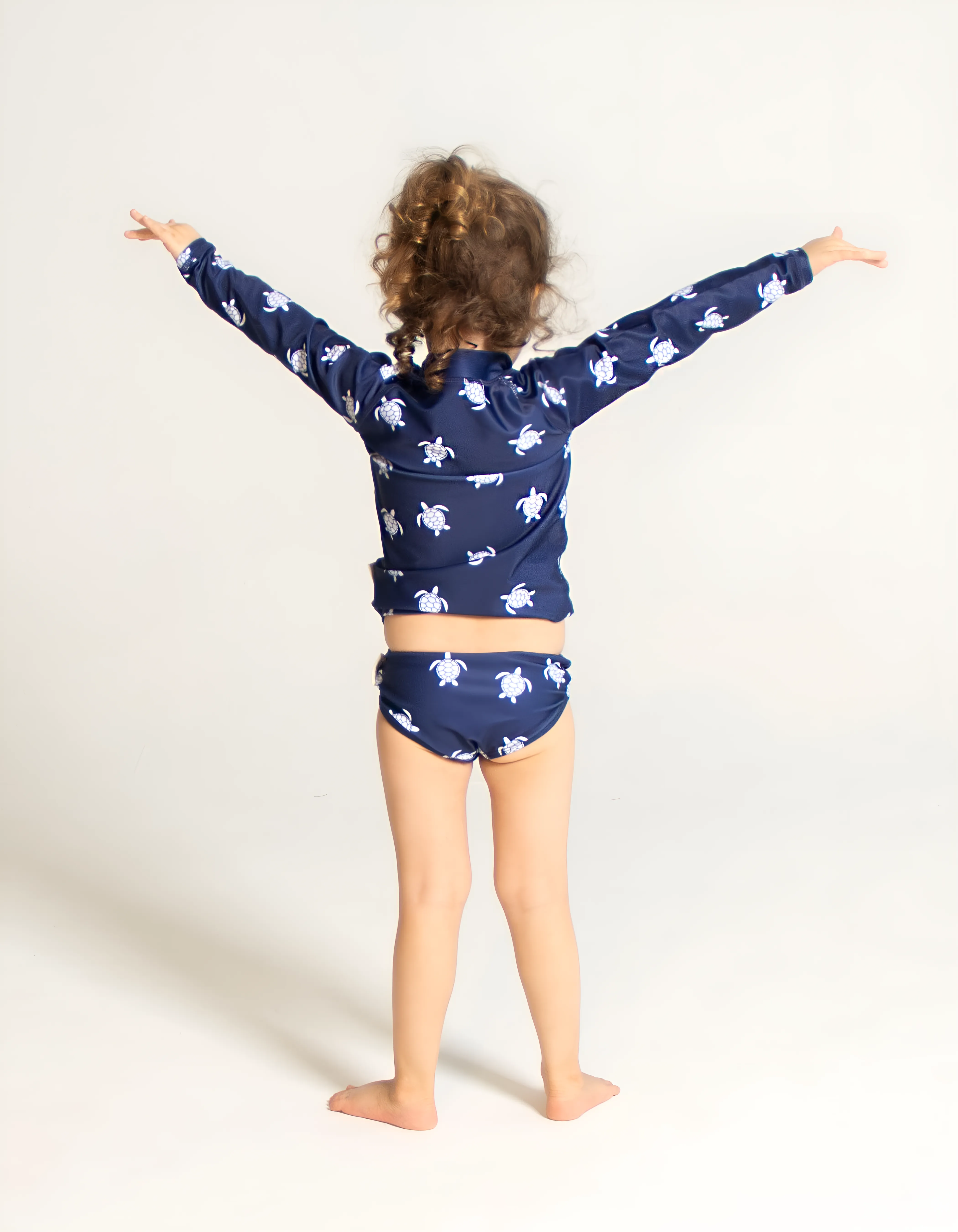 Navy Turtle Rash Guard