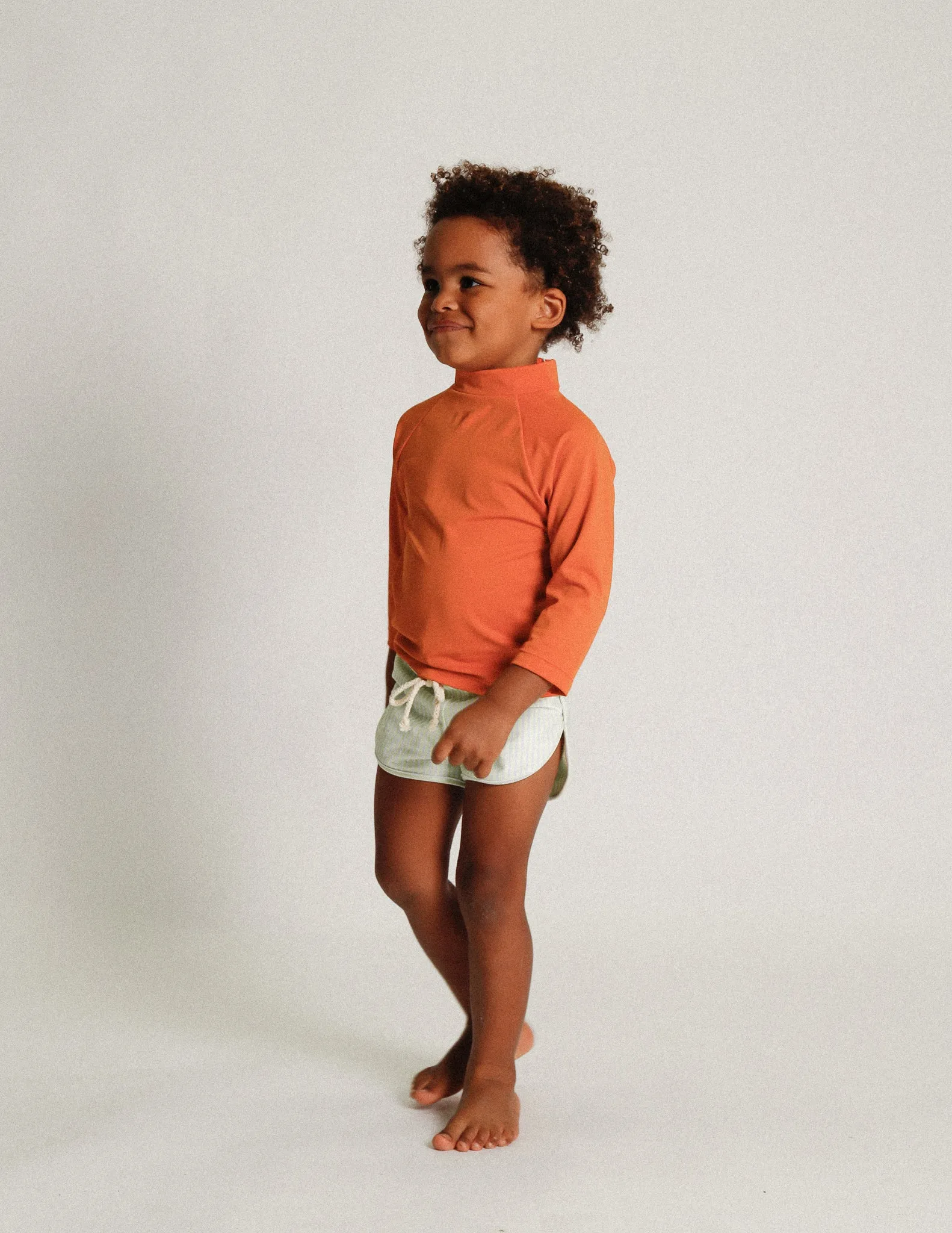 Nella Rash Shirt - Mandarin