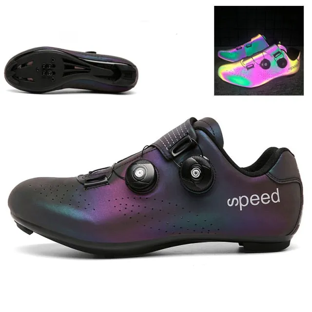 New Cycling Shoes Road Biking Self-locking Ultralight Bicycle Sneakers