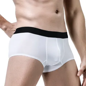 New Ice Silk Seamless Solid Color Men's Underwear