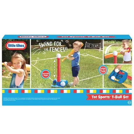 New in box! Little Tikes T-Ball Set, Includes Bat, Tee & 2 Balls!