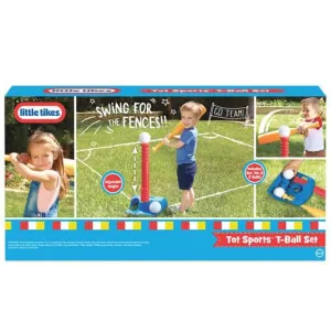 New in box! Little Tikes T-Ball Set, Includes Bat, Tee & 2 Balls!