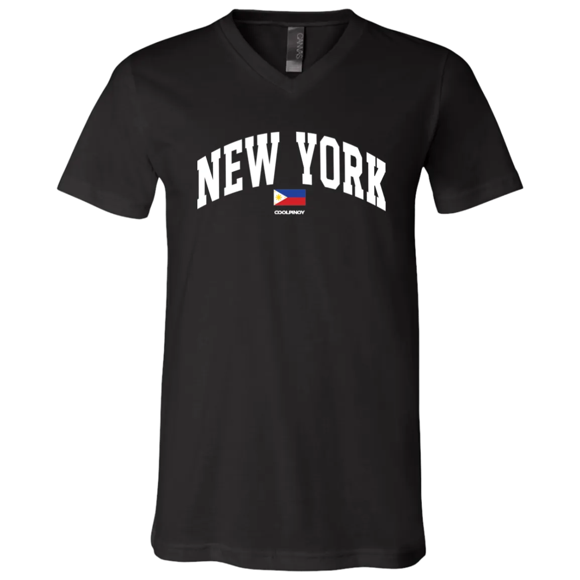 New York Unisex Jersey V-Neck T-Shirt