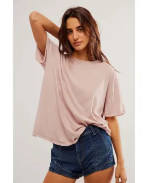 Nina Short Sleeve Tee Cashmere
