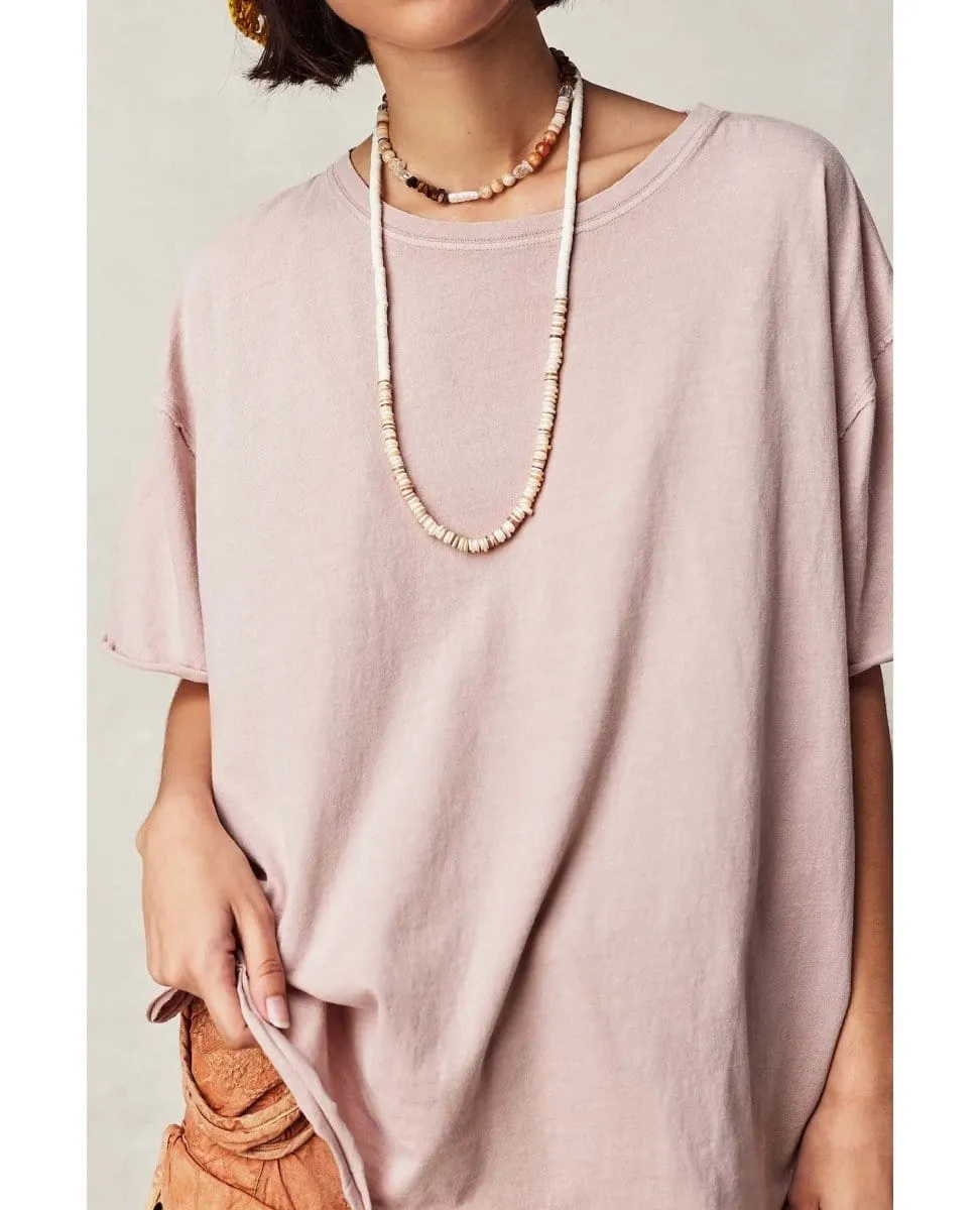Nina Short Sleeve Tee Cashmere
