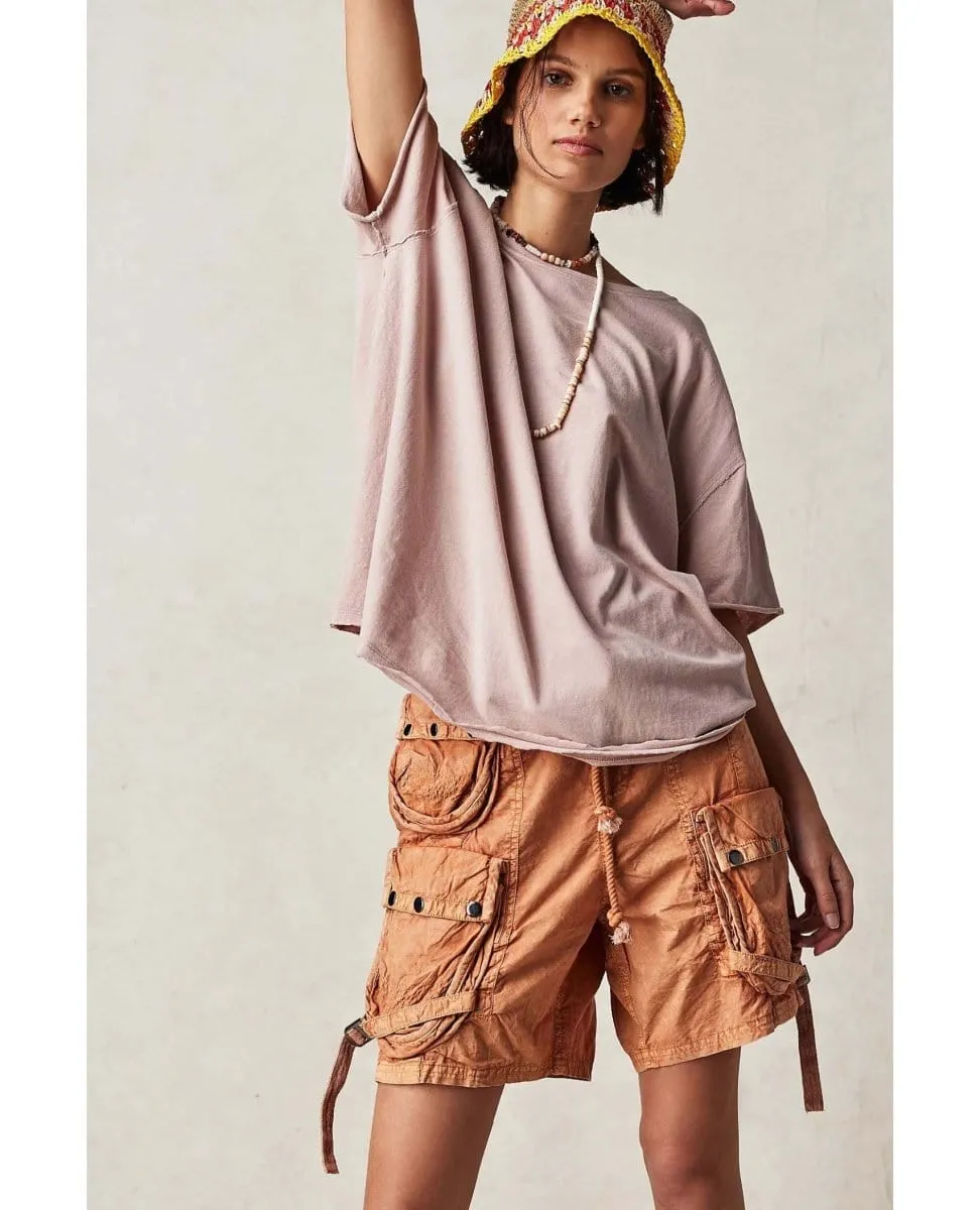 Nina Short Sleeve Tee Cashmere