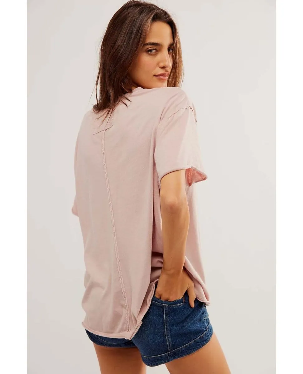 Nina Short Sleeve Tee Cashmere