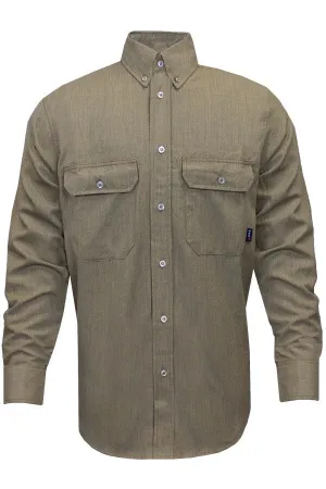 NSA 7 oz. CARBONCOMFORT™ Work Shirt Tan - 12 Cal (SHR-DWWS03-TN)