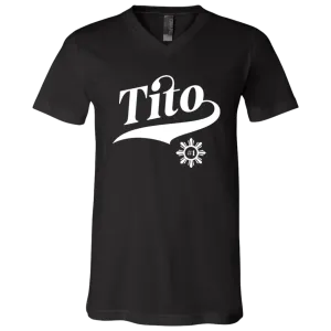 Number One Tito Unisex Jersey V-Neck T-Shirt