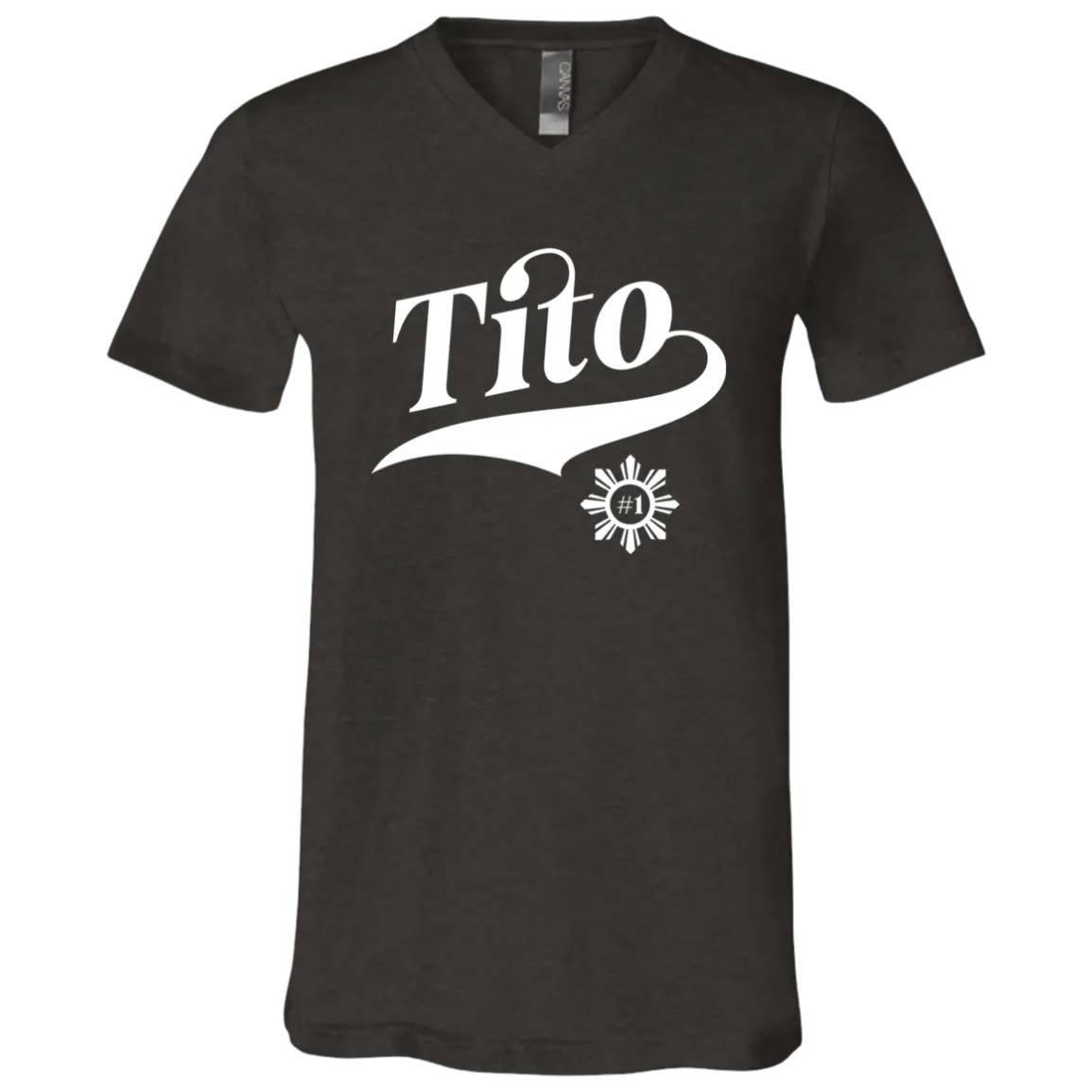 Number One Tito Unisex Jersey V-Neck T-Shirt