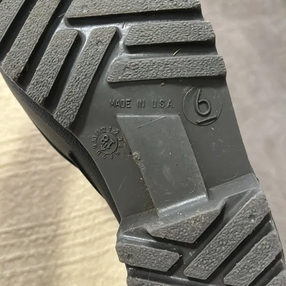 NWOT servus iron duke 15” poly end steel toe work boot