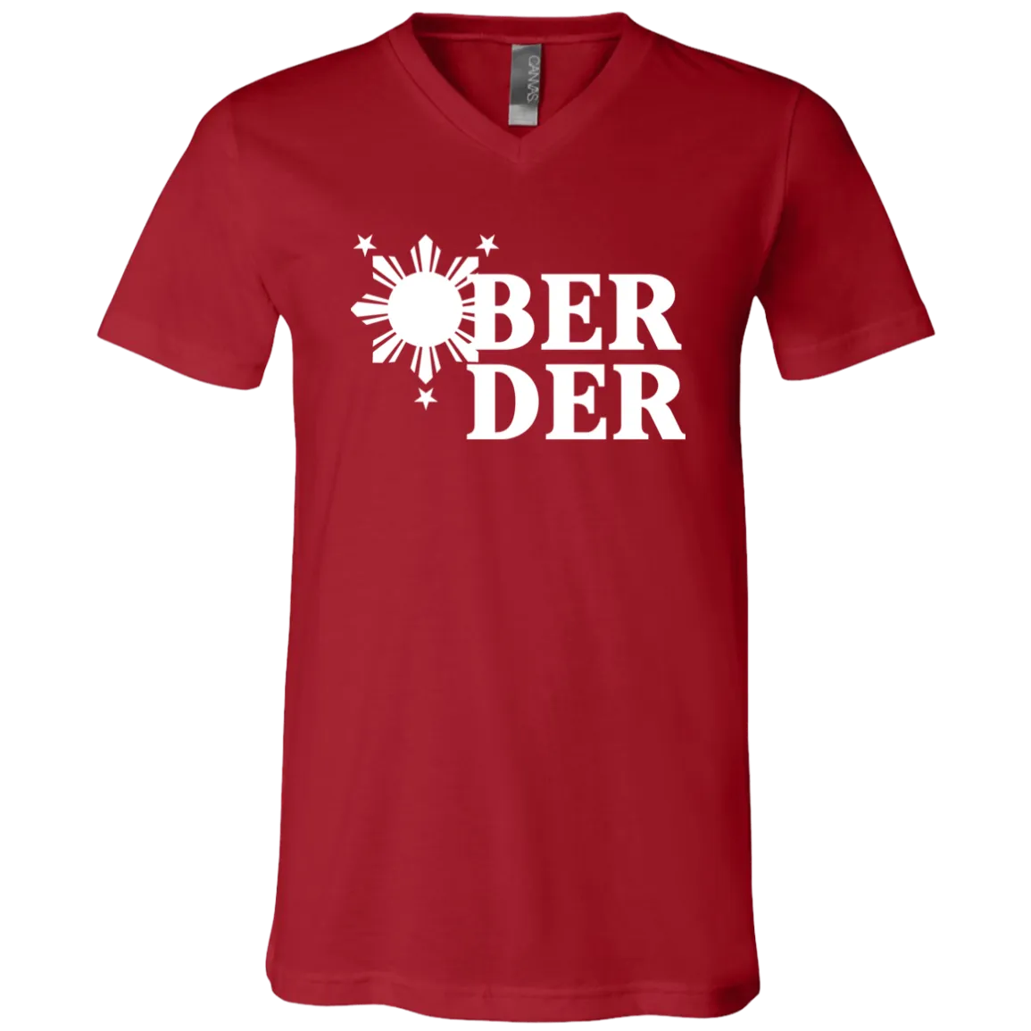 Ober Der Unisex Jersey V-Neck T-Shirt