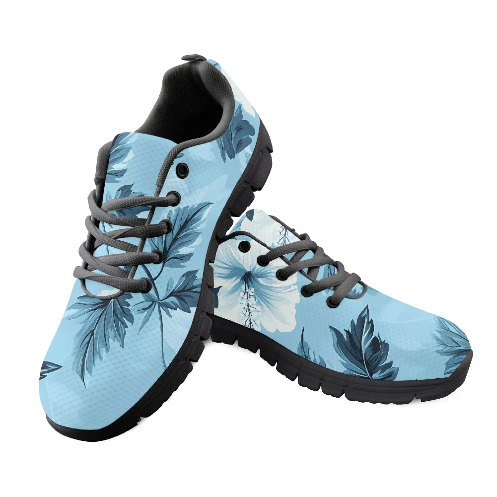 Ocean Breeze Floral Running Shoes