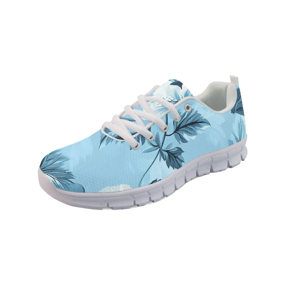 Ocean Breeze Floral Running Shoes