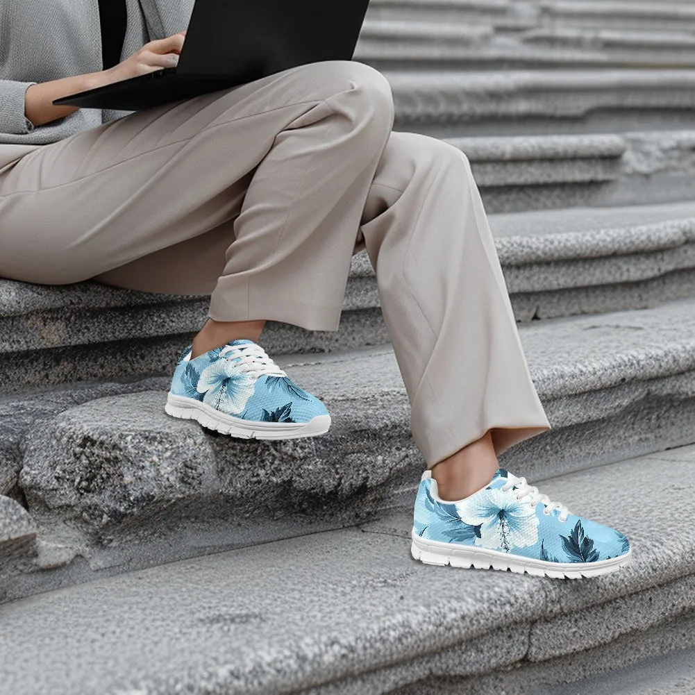 Ocean Breeze Floral Running Shoes