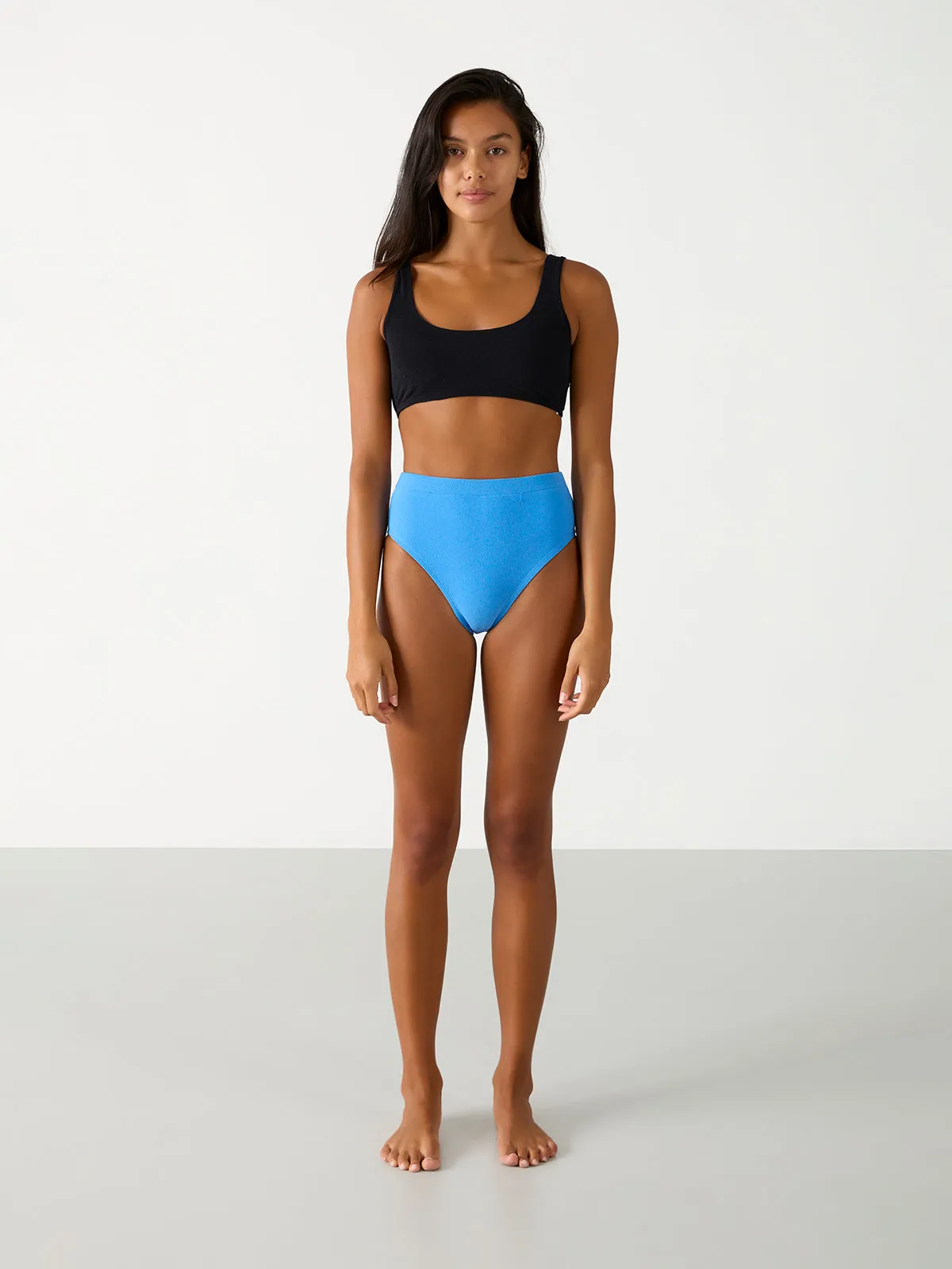 Ocean High Waist Bottom | Ice