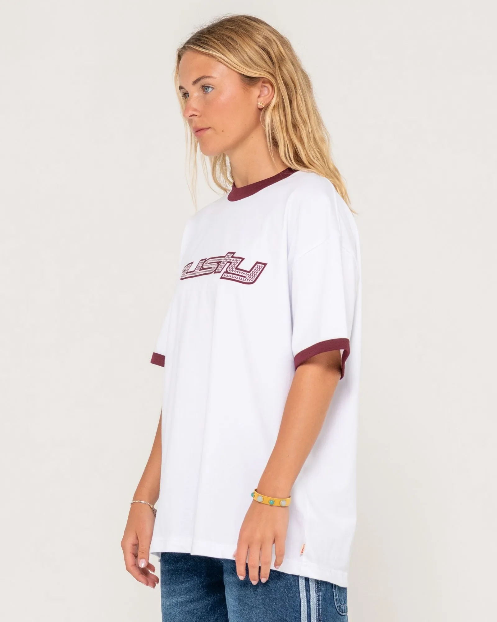 Og Rusty Oversized Ringer Tee