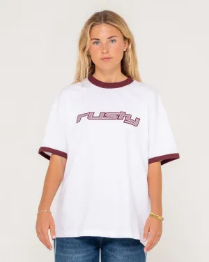 Og Rusty Oversized Ringer Tee