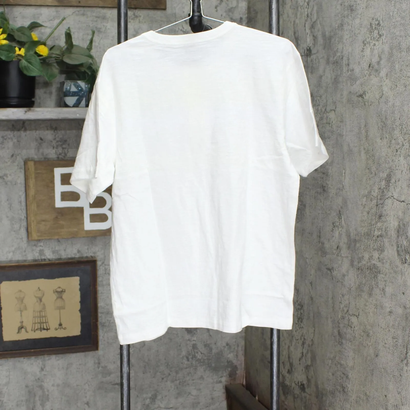 Old Navy Mens Slub-Knit Workwear Henley T-Shirt 165fa49ff33d07 White L