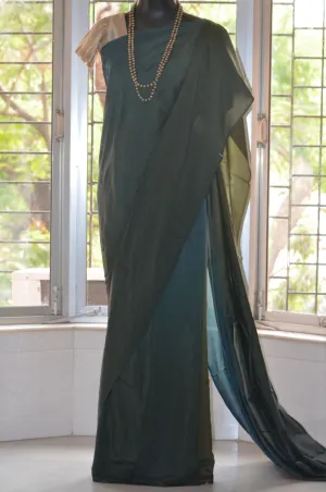 Ombre Shaded Soft Modal Muslin Mul Silk Saree