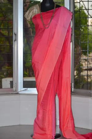 Ombre Shaded Soft Modal Muslin Mul Silk Saree