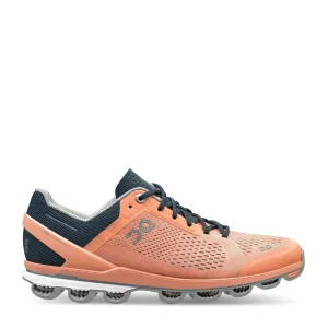 ON RUNNING CLOUDSURFER CORAL NAVY SNEAKERS