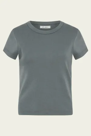 Organic Cotton Baby Tee in Balsam Green