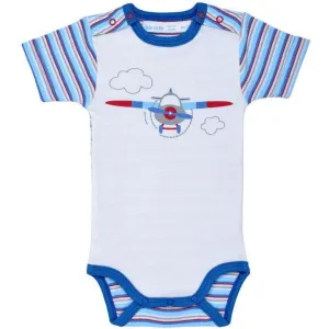 Organic Short Sleeve Babybody, Planes