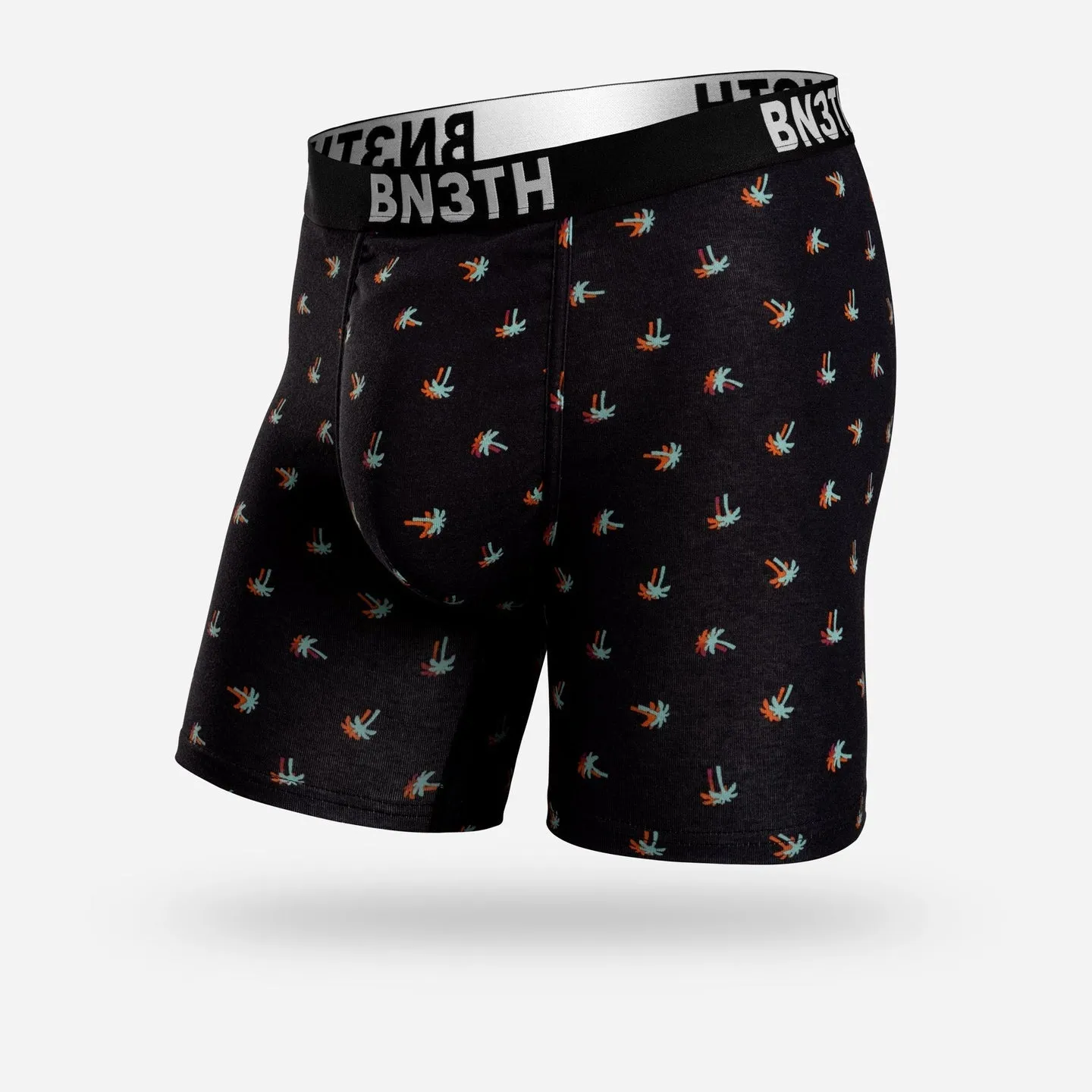Outset Boxer Brief - Electric Hawaiian-Black