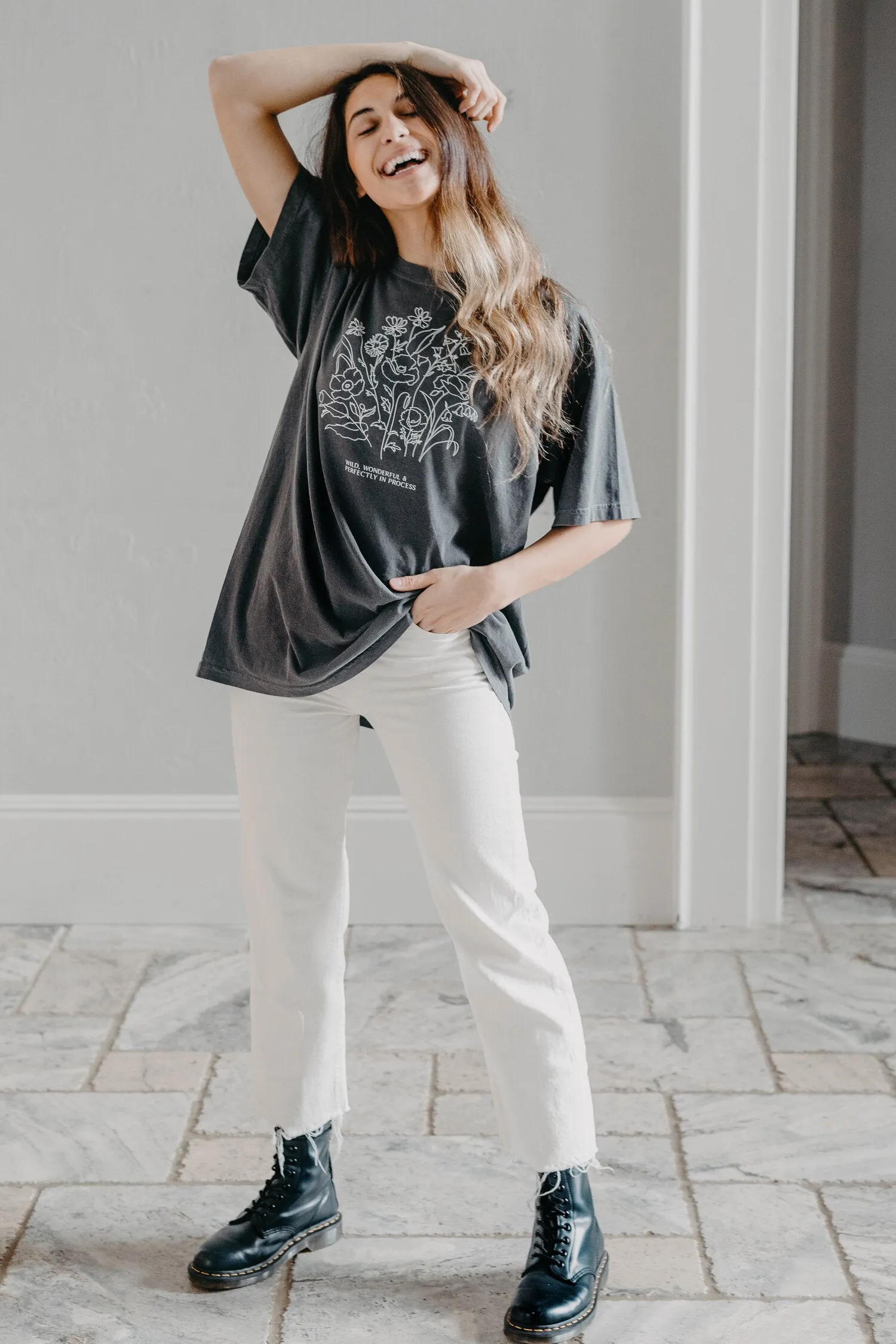 OVERSIZED BOUQUET TEE