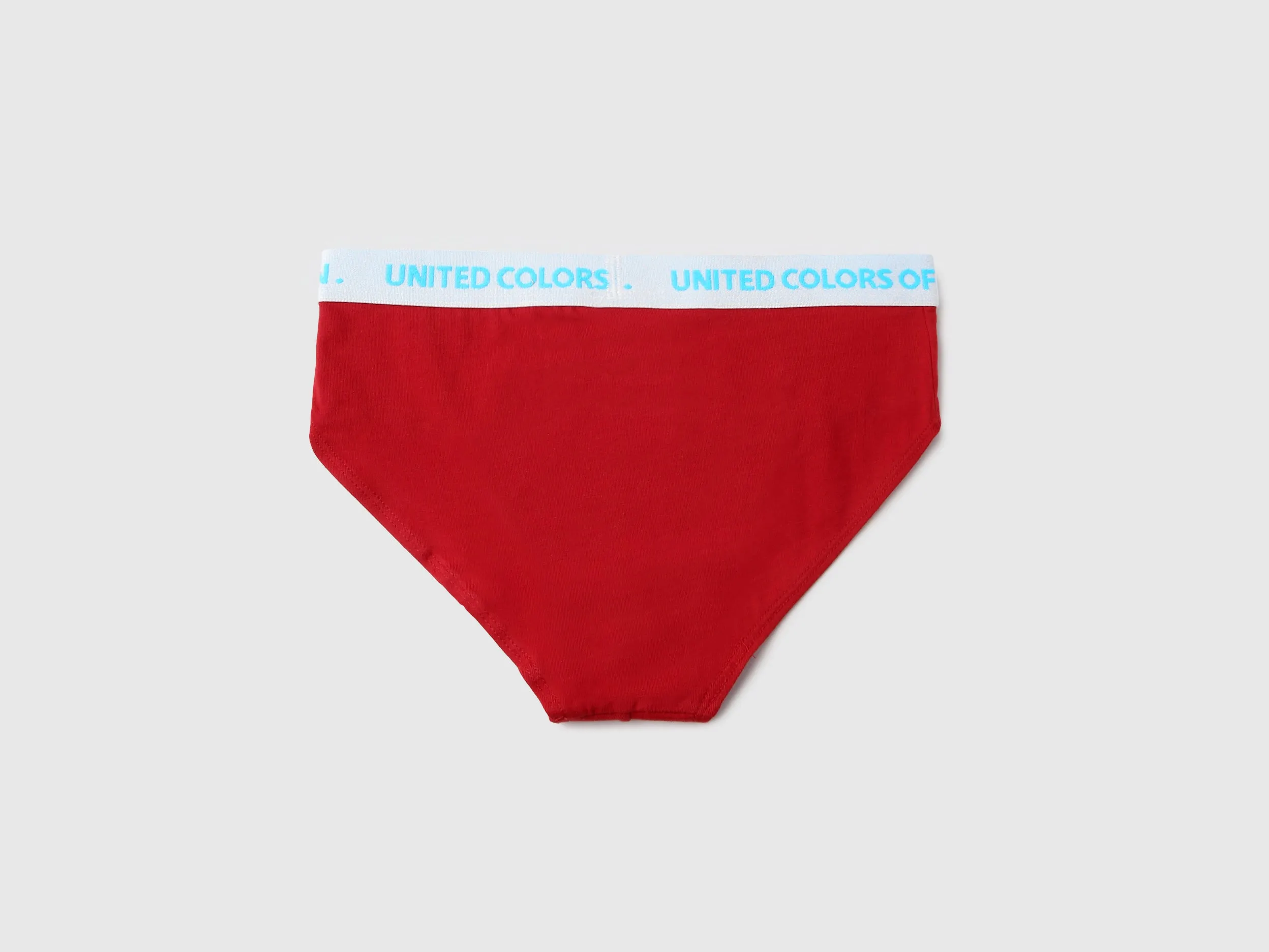 Pack of 3 Solid Colour Low Rise Briefs