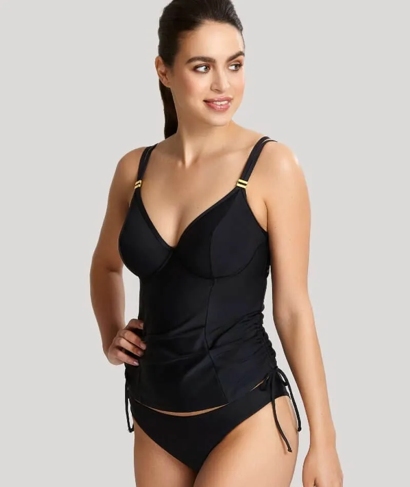 Panache Swimwear Anya Riva Balconnet Underwired Tankini - Black